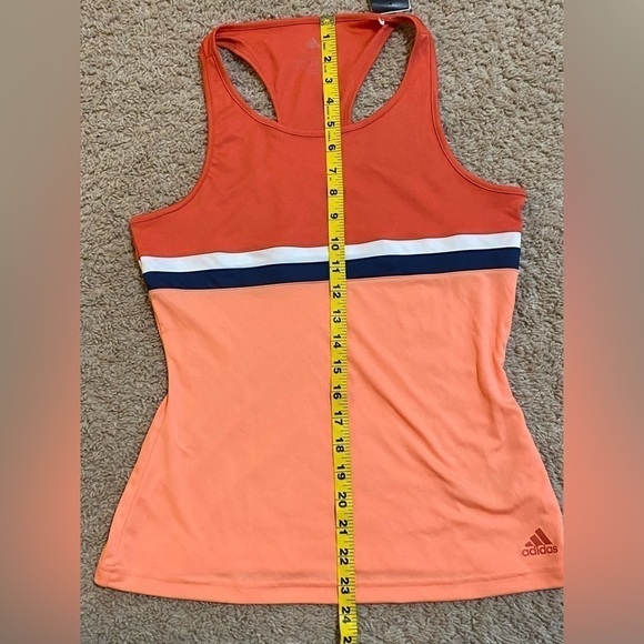 Adidas Climatelite Club Razor Back Tank Size S - Picture 2 of 7
